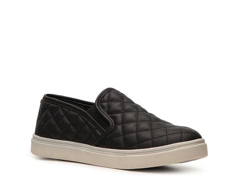 steve madden slip ons dsw|ECENTRCQ Black Slip on Sneakers .